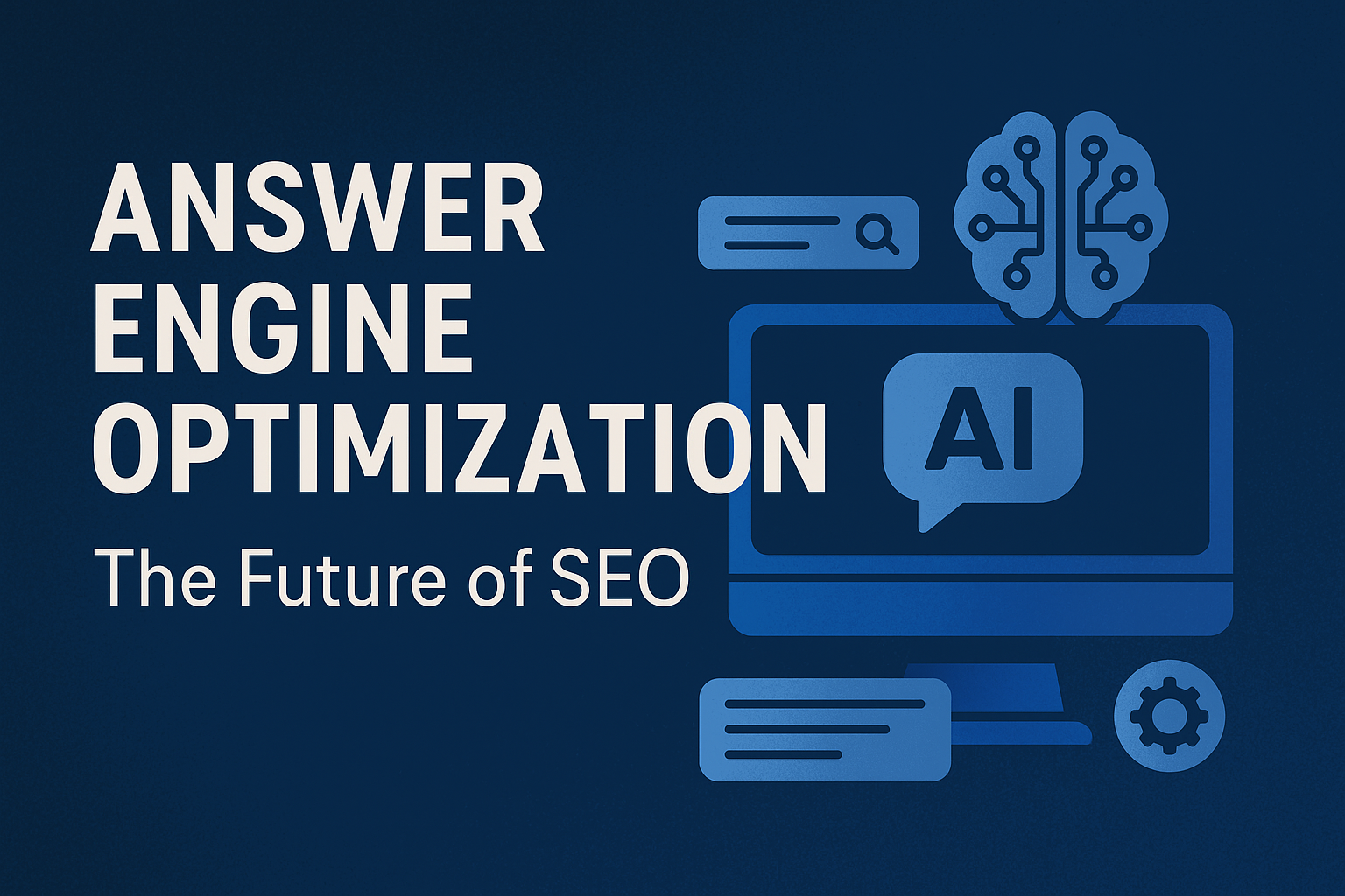 Answer engine optimization AEO